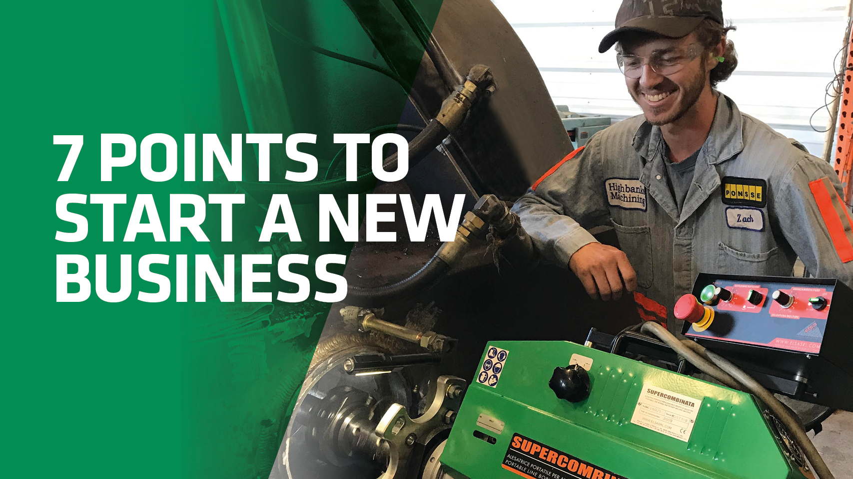 Portable line boring machines: 7 points to start a new business